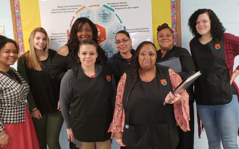 First class of Parent Scholars in the Career and Family Coaching Institute at Maritime Odyssey Preschool (Photo Credit: Maritime Odyssey Preschool)