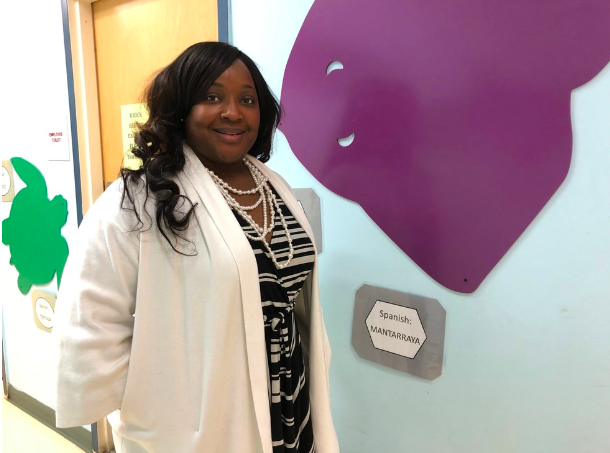 School Director Monisha Gibson at the Maritime Odyssey Preschool in Norwalk on March 7, 2019. (Photo Credit: RJ Scofield)